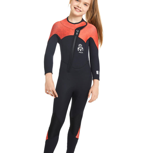 Girls Long Sleeve Swimwear for Swimming Diving Summer Fun
