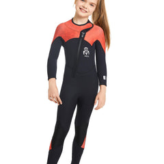 Girls Long Sleeve Swimwear for Swimming Diving Summer Fun