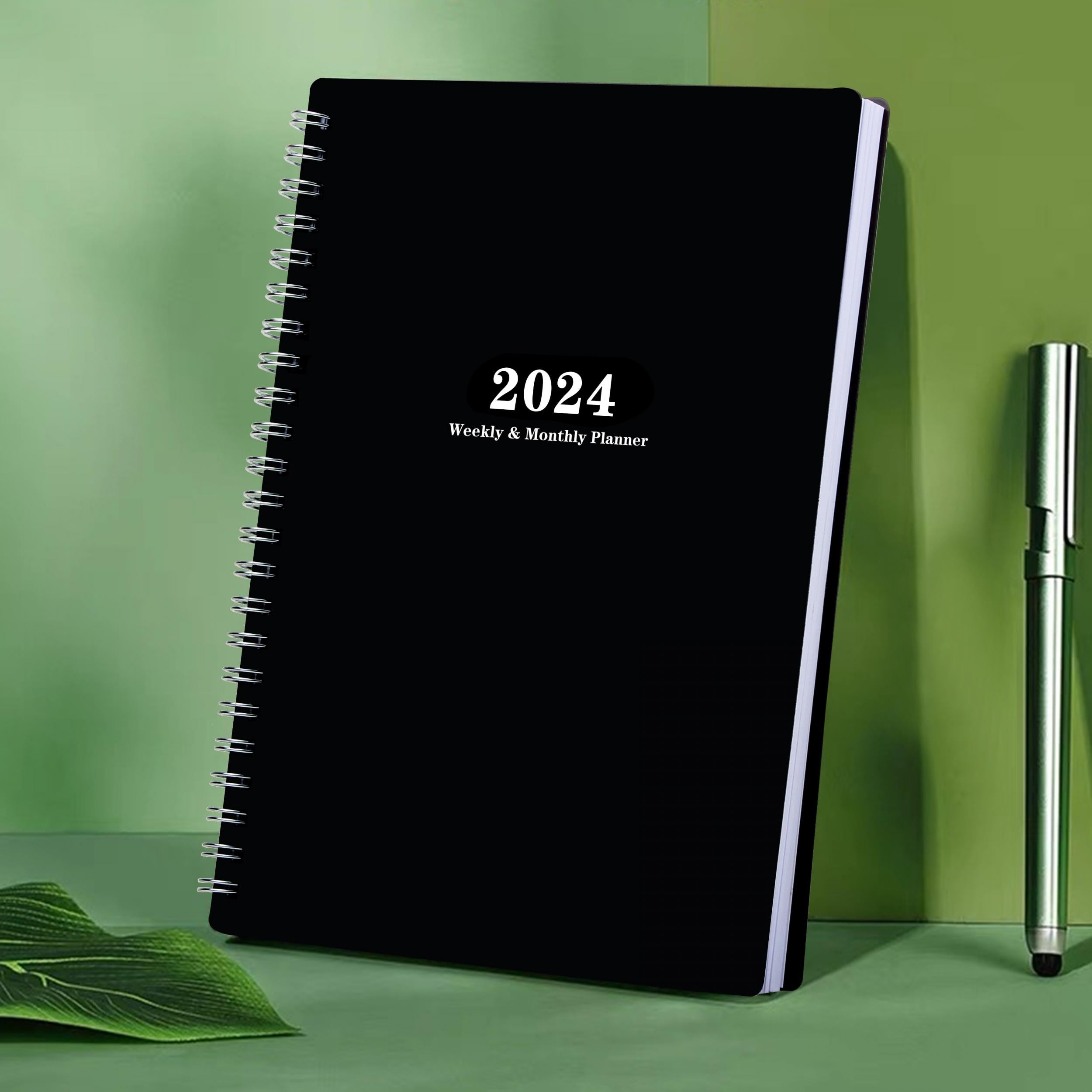 1pc Planner Weekly And Monthly Notebook Spiral Plan Academic Appointment Book