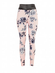 Floral Skinny Leggings High Waist Stretchy Women's Clothing