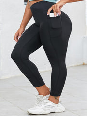 High Waisted Tummy Control Yoga Leggings with Pockets