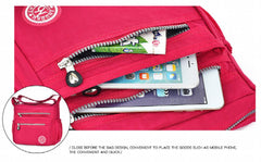 Nylon Women Messenger Bags Casual Vintage Ladies Crossbody Bags Waterproof