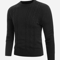 Men's Casual Knit Crew Neck Sweater Warm Top
