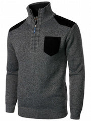 Men's Casual Warm Knitted Sweater for Fall Winter