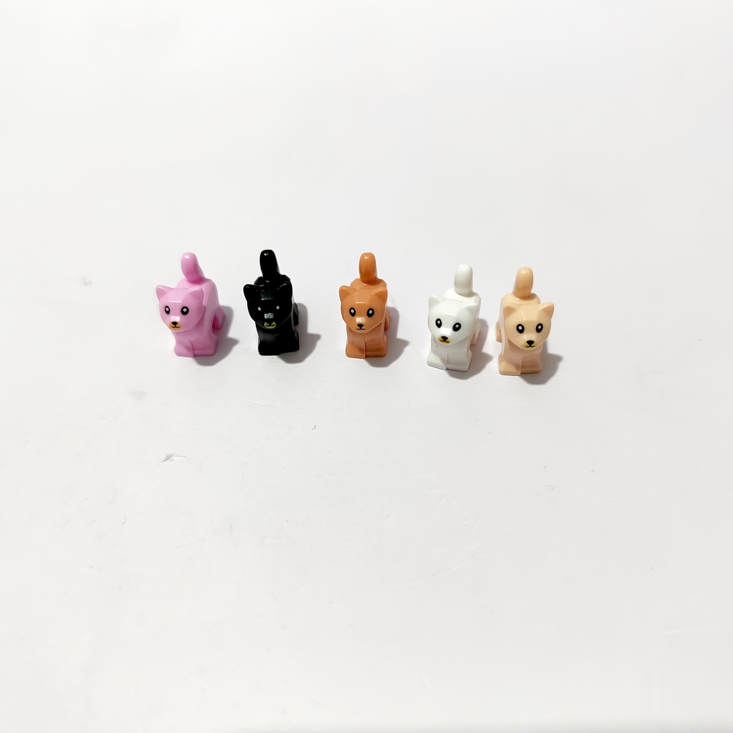 Cat & Small Animal Blocks Set - Fun Farm Playset for Ages 6