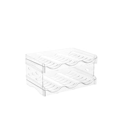 Clear Water Bottle Organizer Stackable Holder Cup Organizer