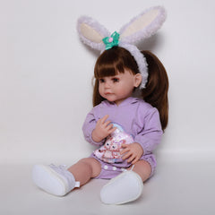 22 Inch Realistic Newborn Baby Doll Reborn Baby Dolls for Girls Boys