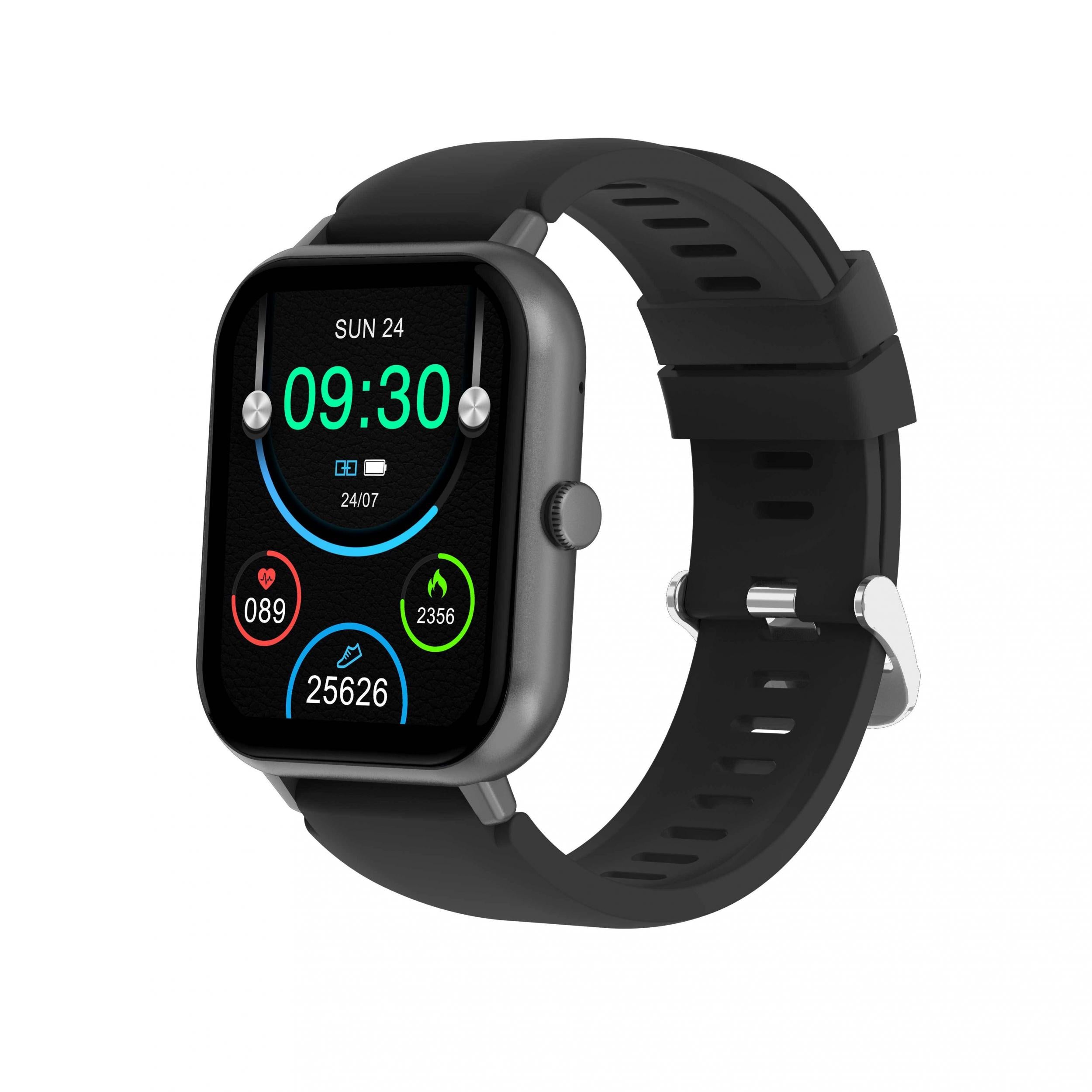 Sporty Heart Rate Monitoring Full Display Smart Watch For Men