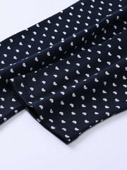 Heart Print Sleep Bottoms Cozy Sleep Pants With Pocket Women's Sleepwear