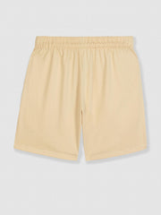 Men's Rose Print Drawstring Shorts with Pockets