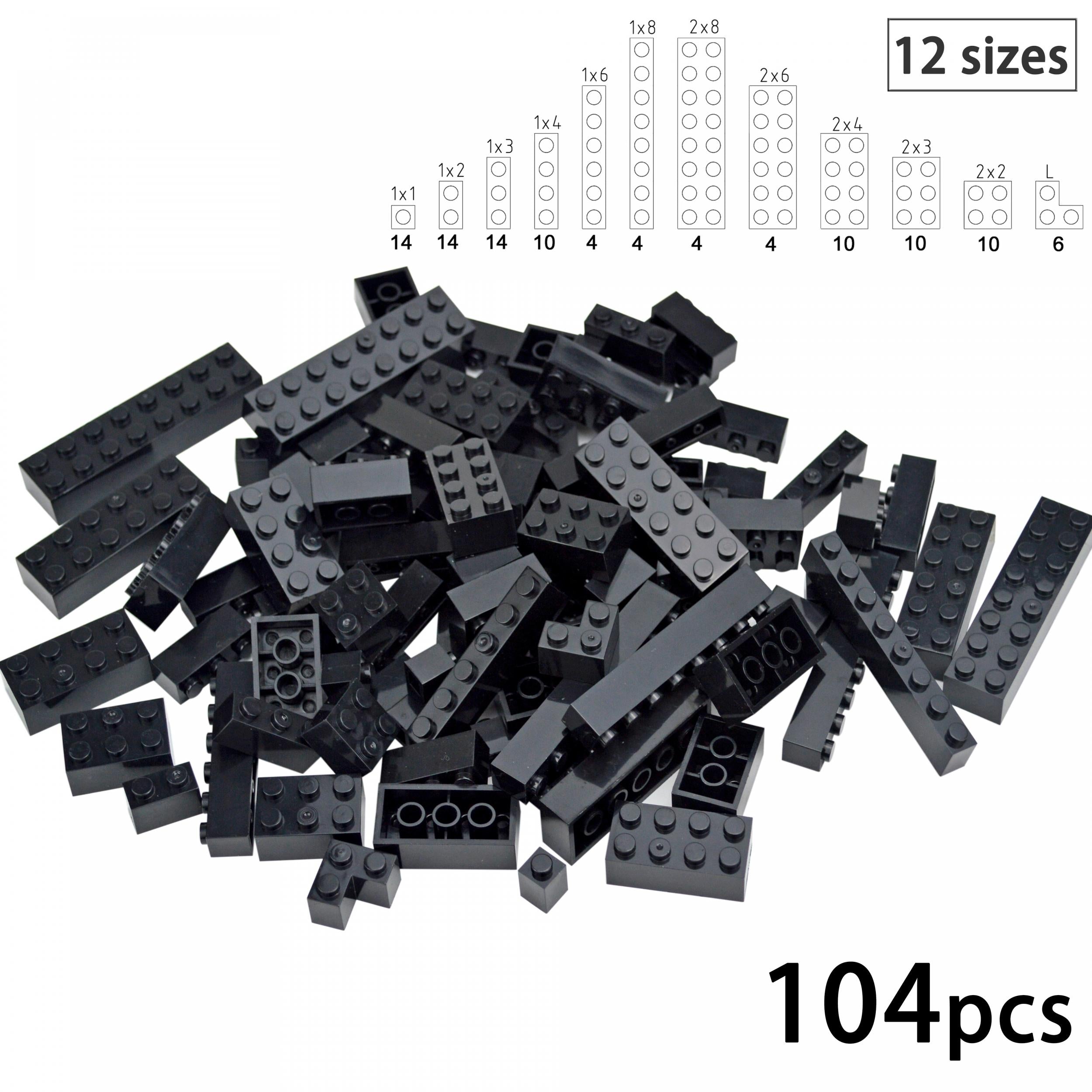 104pcs Mixed Building Blocks City Classic Creative Bricks Bulk Model Educational
