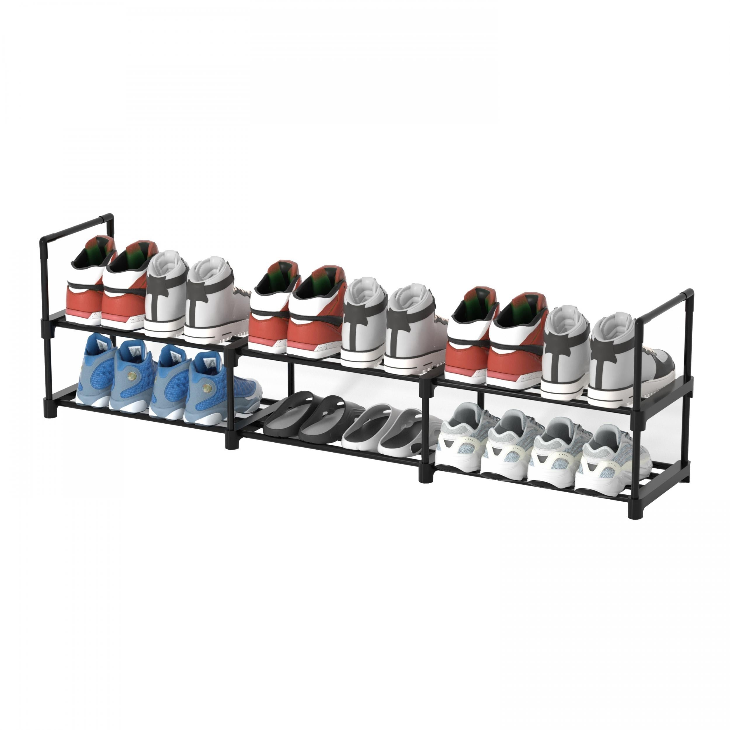 2 Layer Shoe Rack Shoe Storage Stand Space Saving Shoe Rack