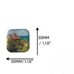 Monet Series Fridge Magnets Decorative Whiteboard Magnets for Office and Kitchen