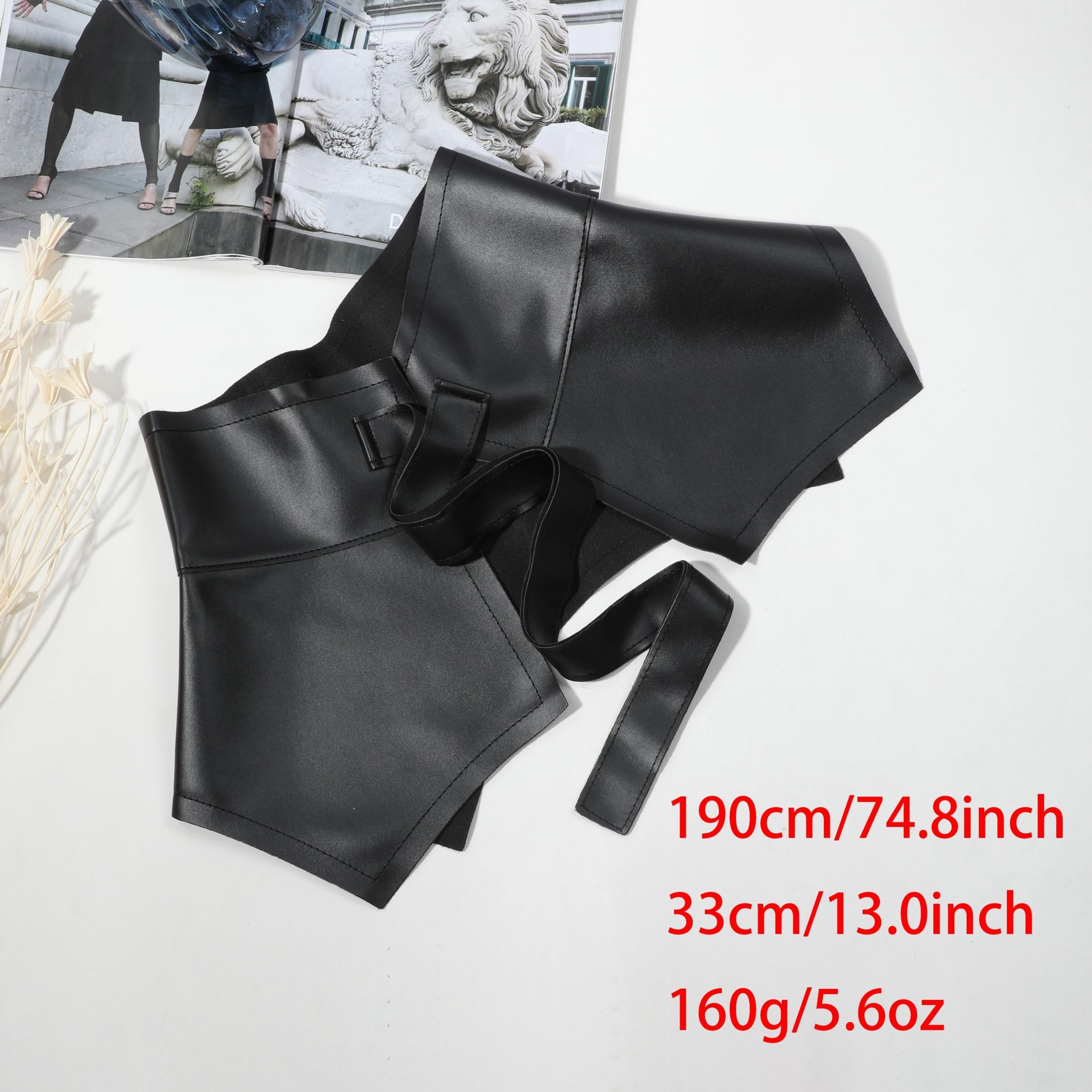 Lace up Cinch Belt Bowknot Wide Corset Waistband Adjustable Skirt Belt