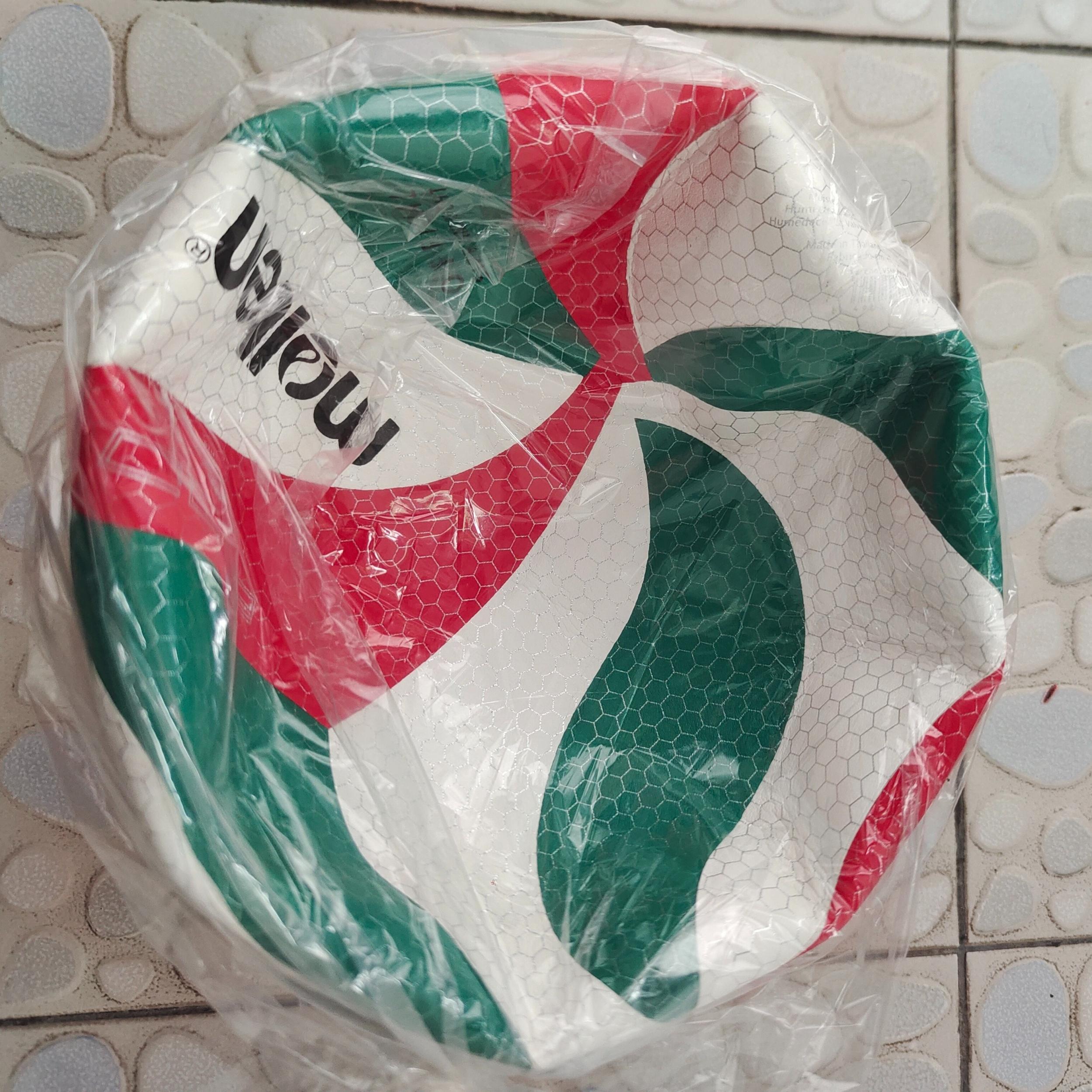 PU Leather Volleyball Model 6000 Size 5 Durable for Outdoor Indoor Training