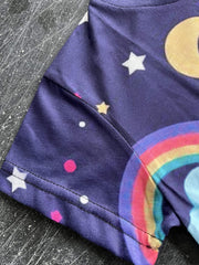 Rainbow Pony 3D Graphic T Shirt for Girls Active Stretchy Tee