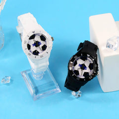 Sports Style Football Fan Quartz Watch for Boys, Birthday Gift