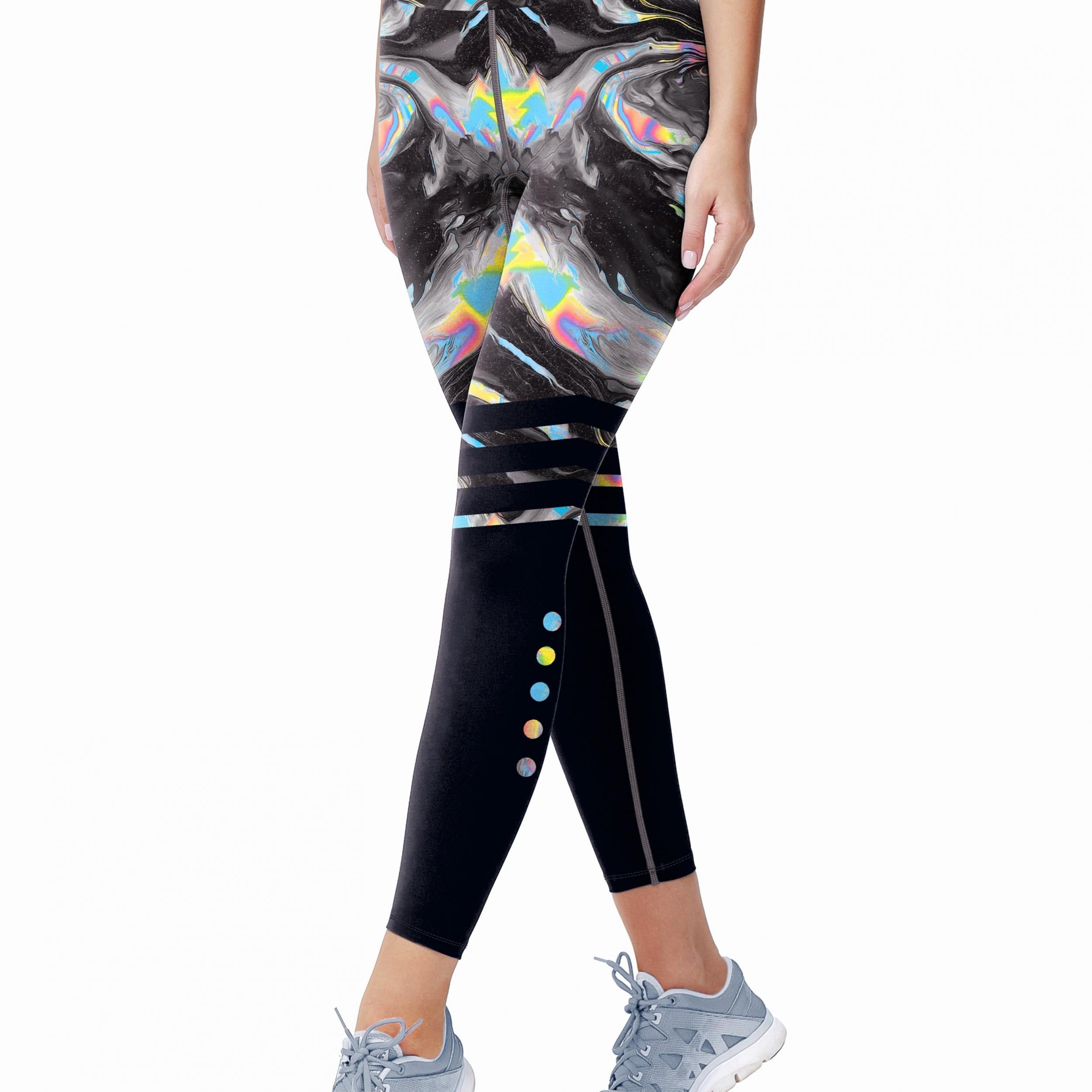 Tie Dye Yoga Pants Slim Fit Running Leggings