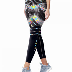 Tie Dye Yoga Pants Slim Fit Running Leggings