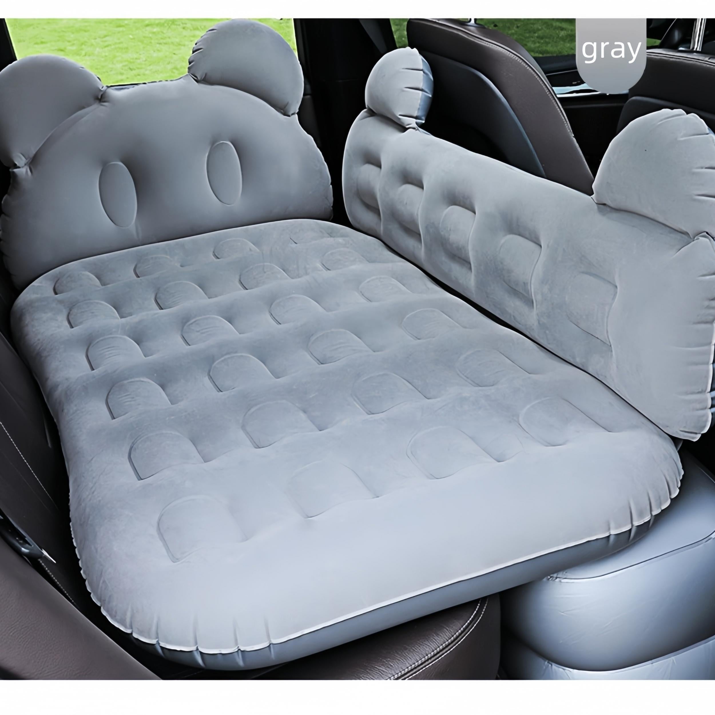 Cartoon Car Bed Flocking Travel Mattress with Stopper