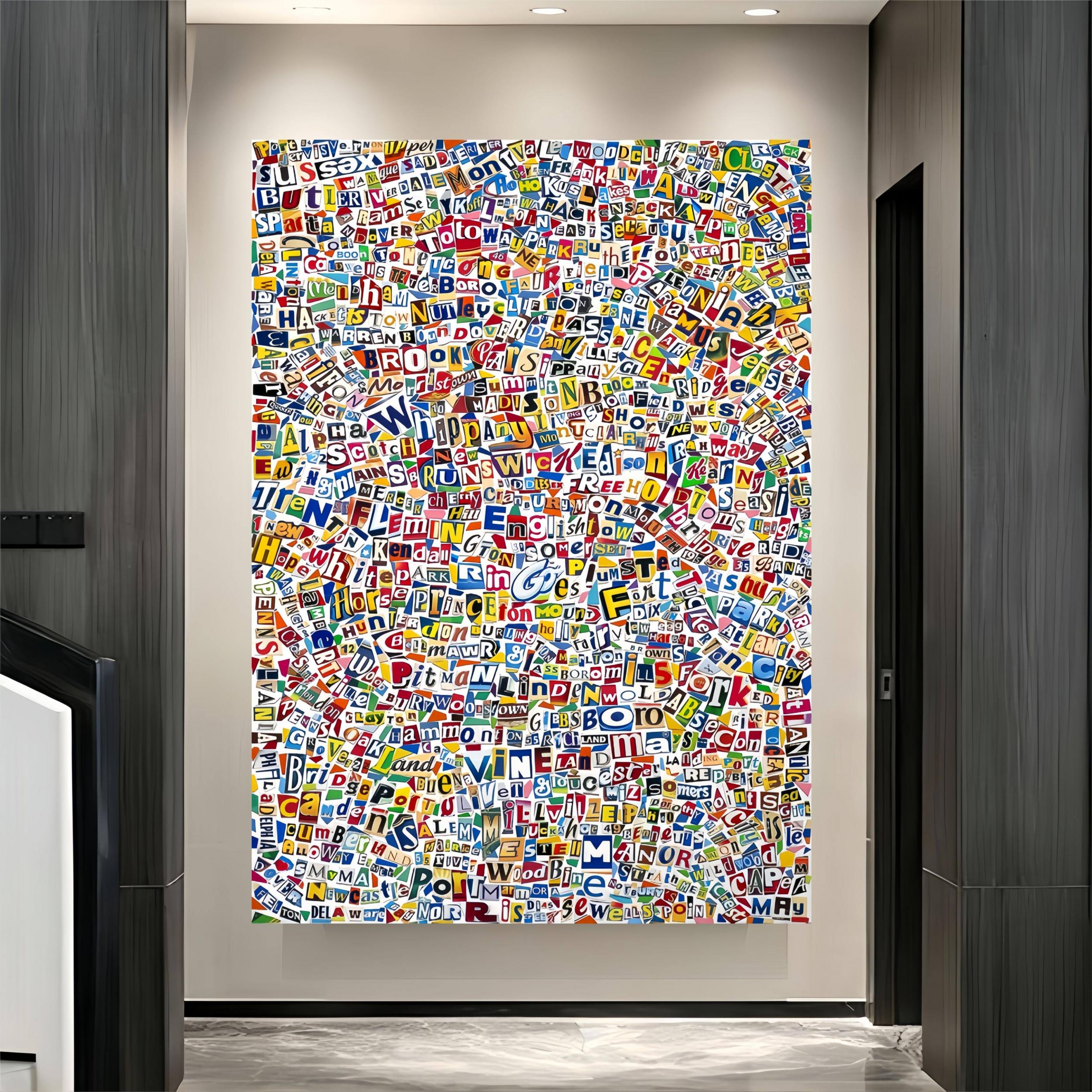 Large Jigsaw Puzzle 1000pcs 50x70cm, Framed Edges, Easy for Beginners