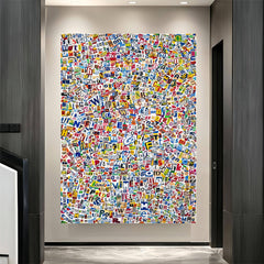 Large Jigsaw Puzzle 1000pcs 50x70cm, Framed Edges, Easy for Beginners