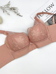 Lace Push Up Bra Comfy & Breathable Women's Lingerie