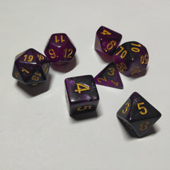 7pcs Metal Polyhedral Dices For Board Game Gift