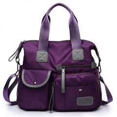 European Ladies Mommy Handbag Nylon Shoulder Portable Travel Messenger Bag