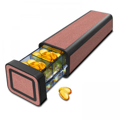 Portable 7 Compartment Pill Box Organizer