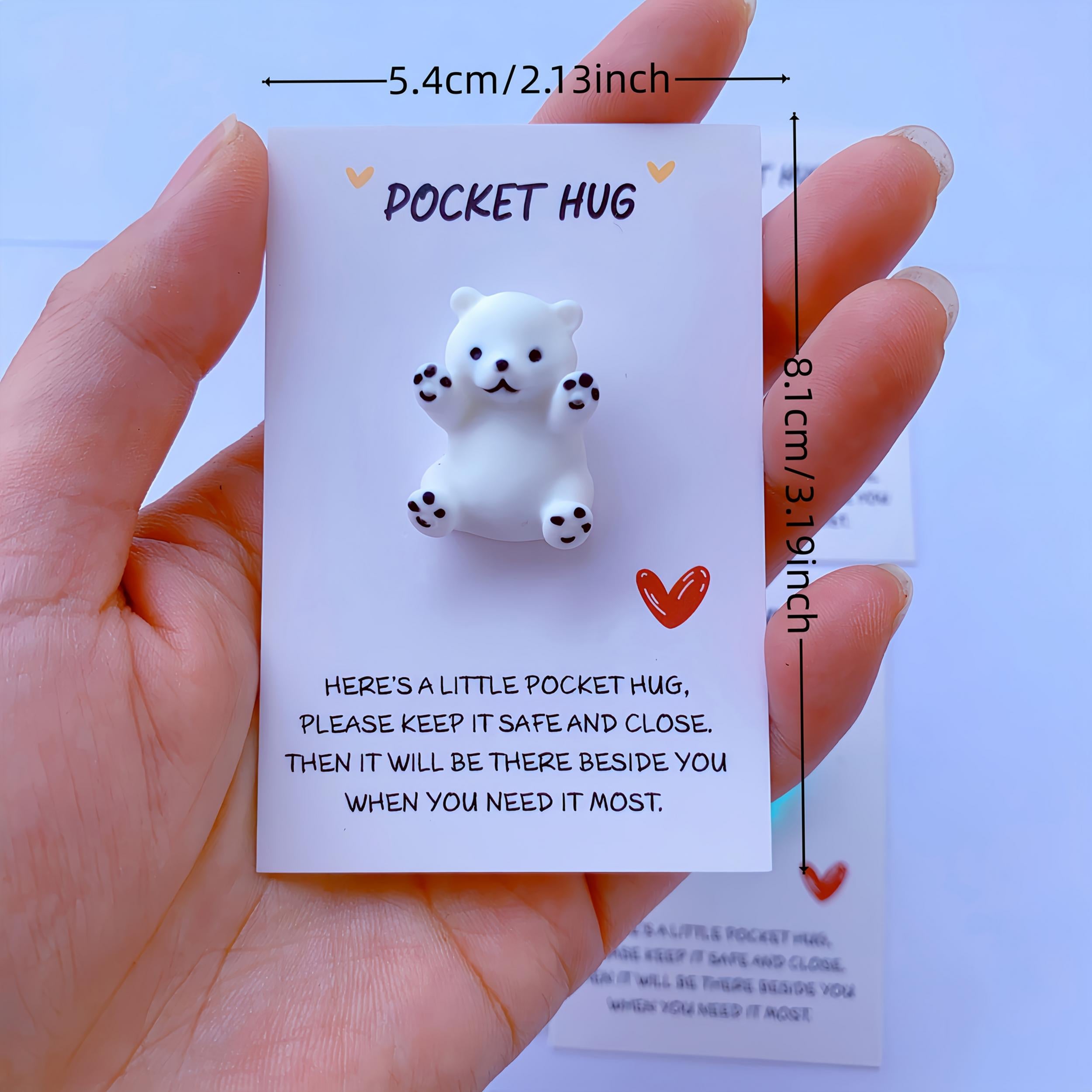 Resin Bear Accessories - Panda, Dolphin & Polar Bear Designs