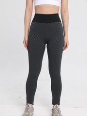 Honeycomb High Waist Yoga Leggings
