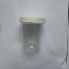 Plastic Measuring Cup With Lid 120ml Clear Scale Bait Box