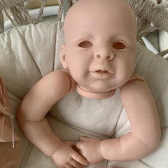 24 Inch Toddler Baby Doll Kits Reborn Doll Soft Unfinished Doll Parts