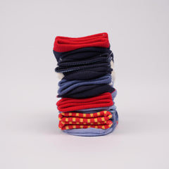 5pairs Kids Cartoon Breathable Soft Socks - Spring Summer