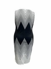 Women's Plus Colorblock Geometric Print Tank Dress