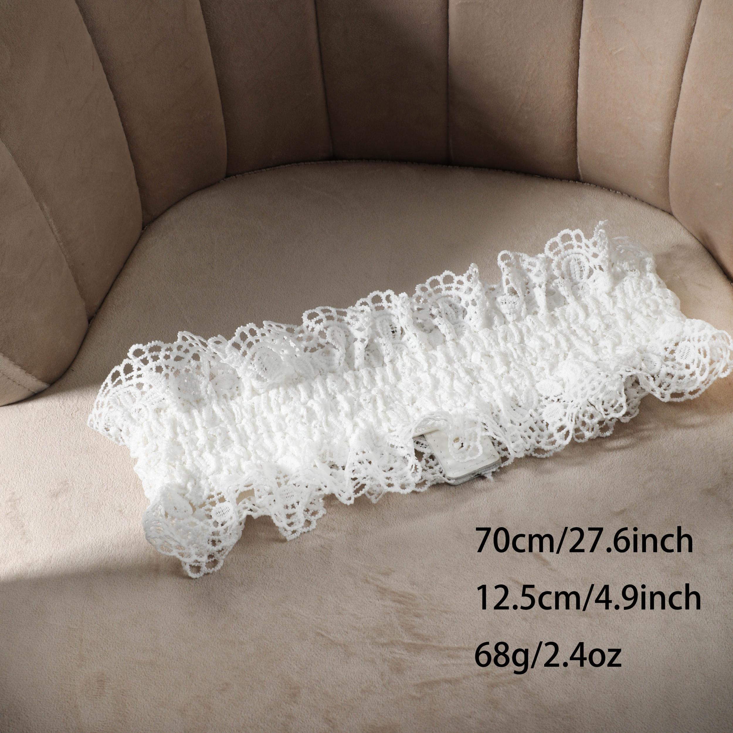 Elastic Lace Belt Wide Waistband Dress Girdle For Women