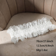 Elastic Lace Belt Wide Waistband Dress Girdle For Women