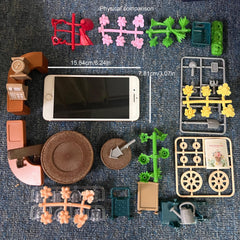 Dollhouse Mini Shop Accessories Set - Halloween Decoration Kit