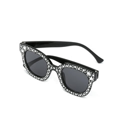 Rhinestone & Star Sunglasses w/ Box UV400