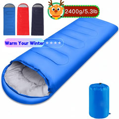 Winter Camping Waterproof Sleeping Bag for Men Women with Compression Bags