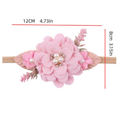 3 Piece Baby Girl Flower Hair Accessory Set