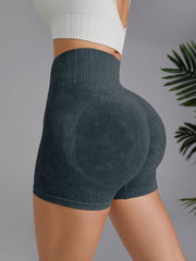 Women's High Waist Running & Yoga Shorts