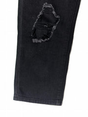 Girls Ripped Jeans Casual Pocket Denim Pants Teen Kids Spring Summer