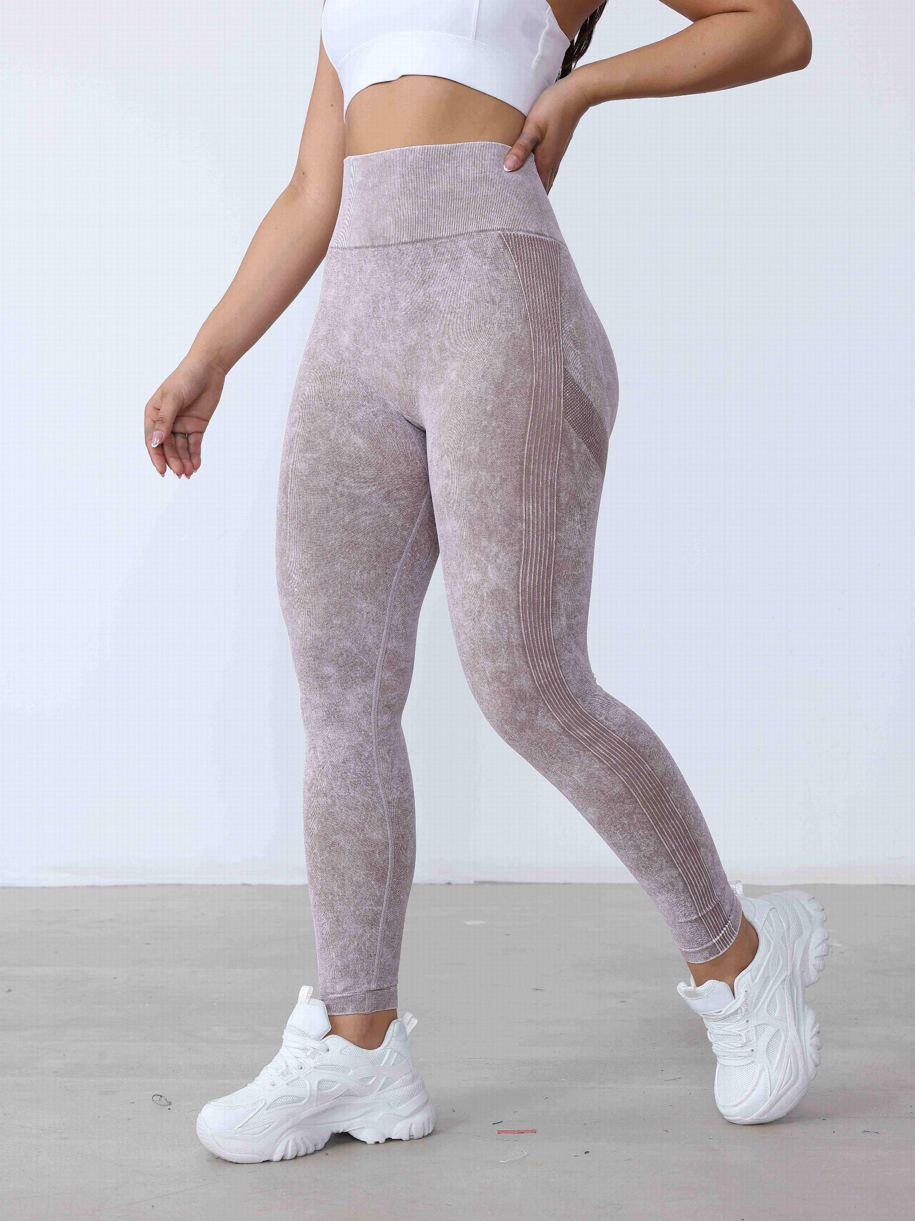 High Waist Tummy Control Fitness Pants Quick Dry Running Yoga Sports Leggings