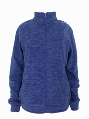 Marble Fleece Causal Sports Jacket Long Sleeve Sweatshirts Coat