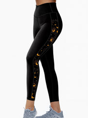 High Waist Slimming Yoga Leggings With Pocket