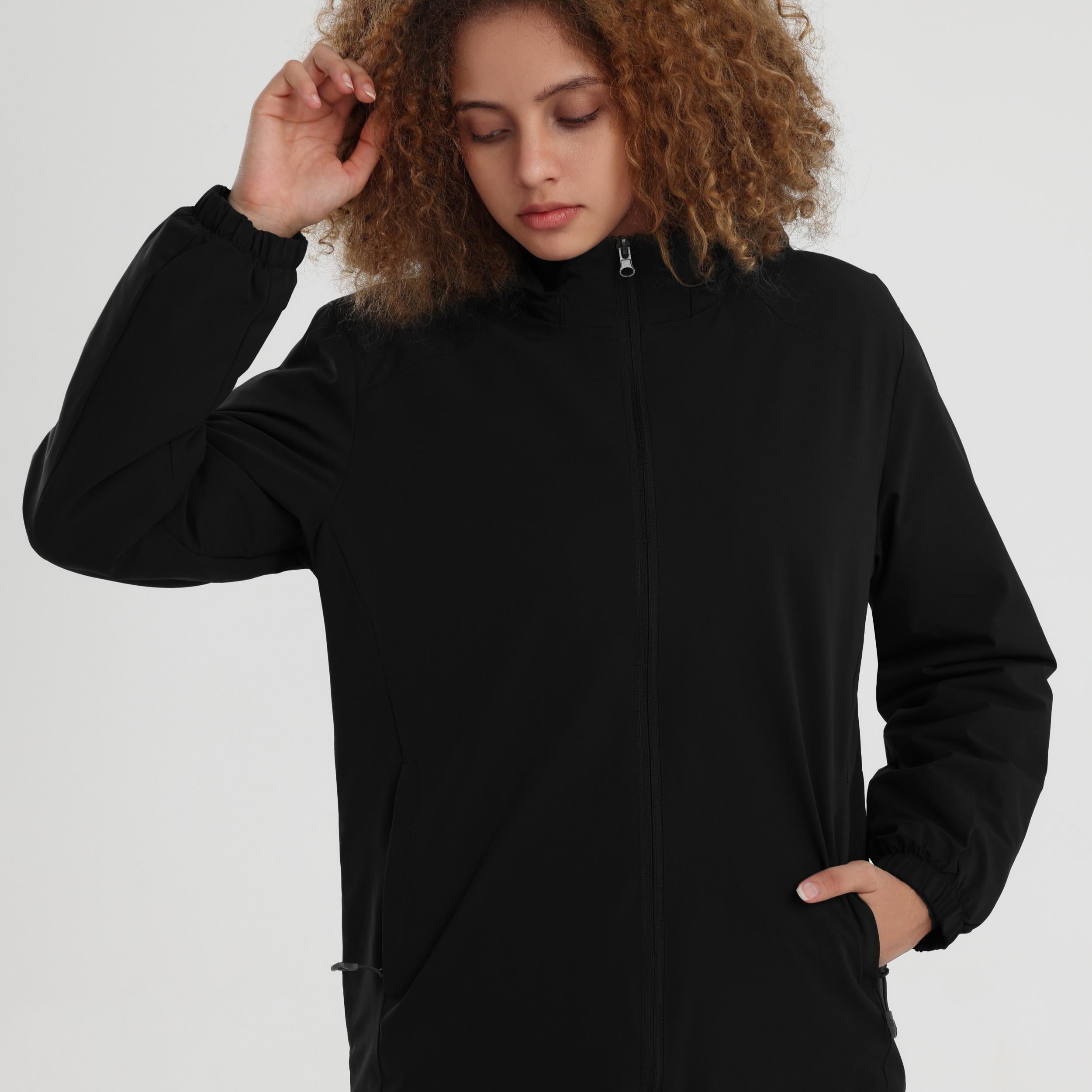 Women's Windproof Warm Hooded Jacket Winter Coat