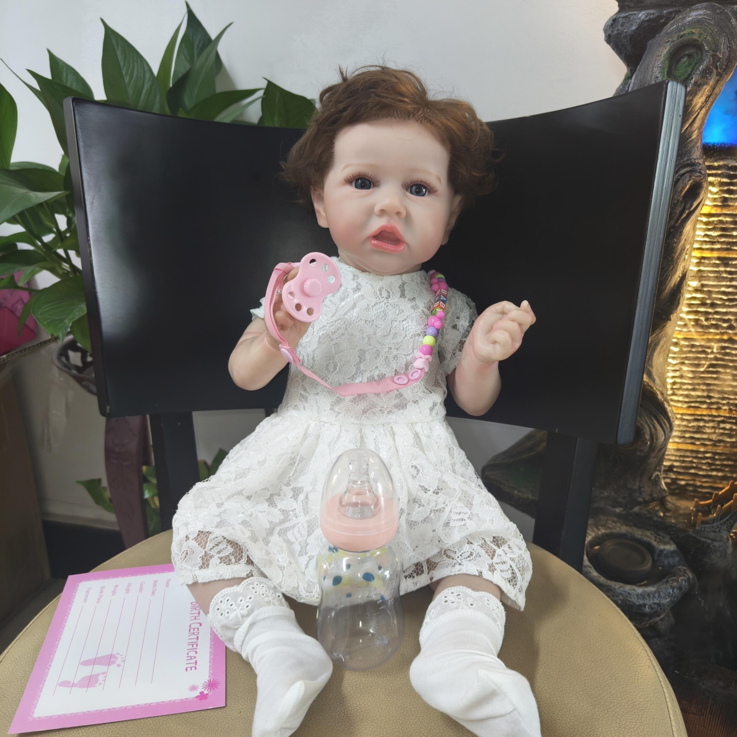 22" Hair Transplant Reborn Doll Birthday Christmas Gift