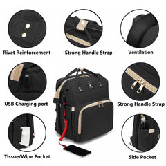 Large Capacity Diaper Baby Bag Backpack for Baby Care